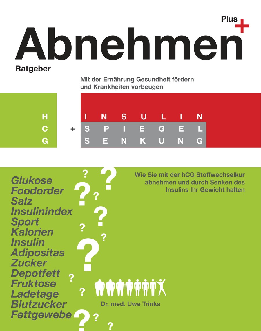 Buchcover Abnehmen Plus, Ratgeber von Dr. med. Uwe Trinks